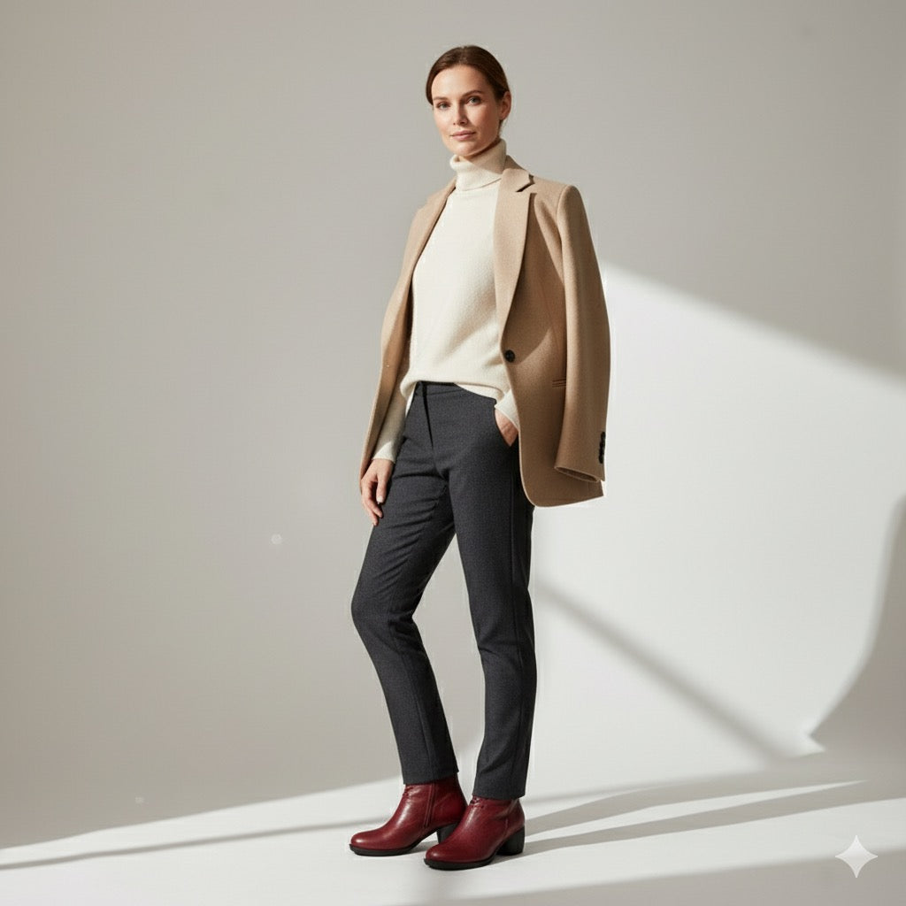 Vintage Leather Ankle Boots — Iconic Minimalist Luxury