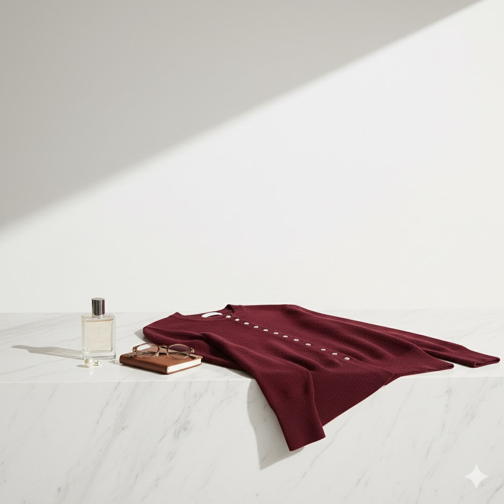 Everyday Luxe Cashmere Sweater — Minimalist Essential