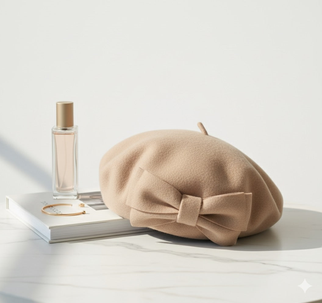 Classic Wool Beret — Effortless Parisian Elegance