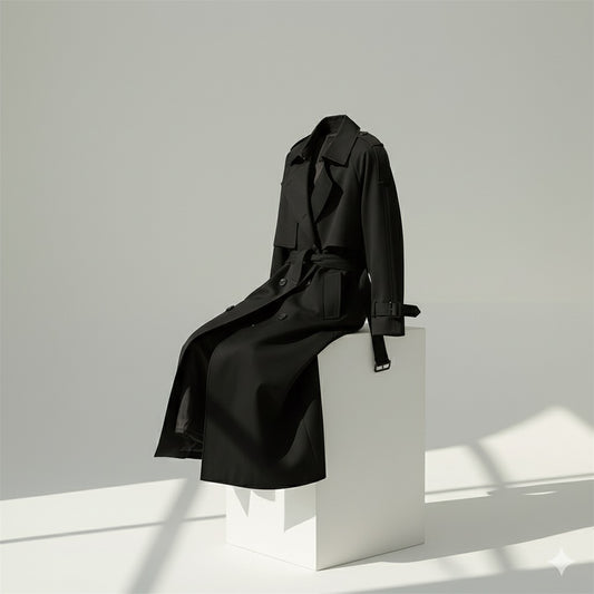 Timeless Women’s Trench Coat — Minimalist British Elegance